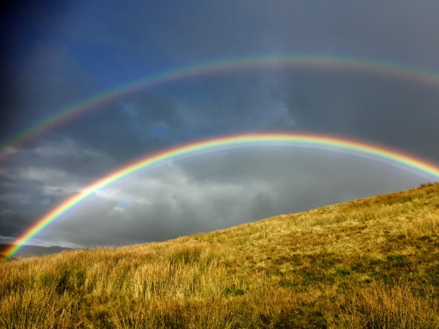 Double Rainbow by Pen Y Ghent 